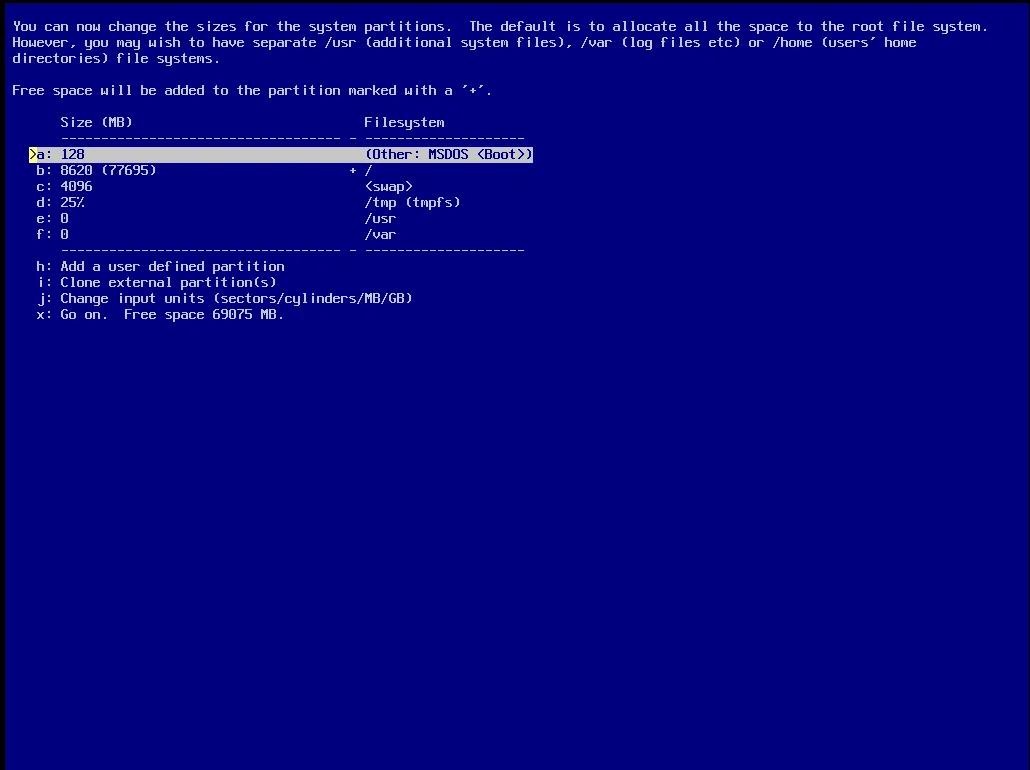 install NetBSD